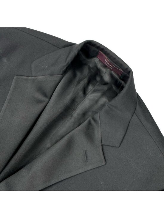 Nordstrom Other - Nordstrom Men's 100% Wool 2-Button Satin Lapel Blazer Jacket Black • 40R